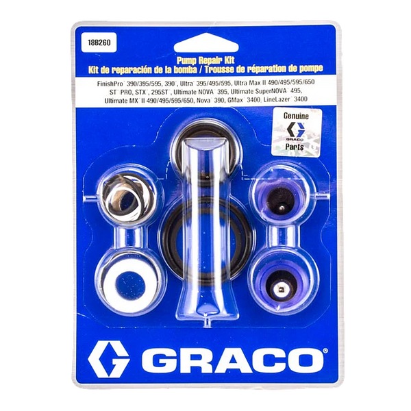 El Kit de Reparación Completo para Bomba Graco de 180cc