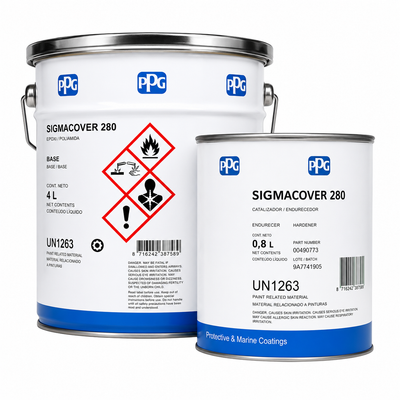 Catalizador Sigmacover 280 (Componente B) en formato de 4 Litros